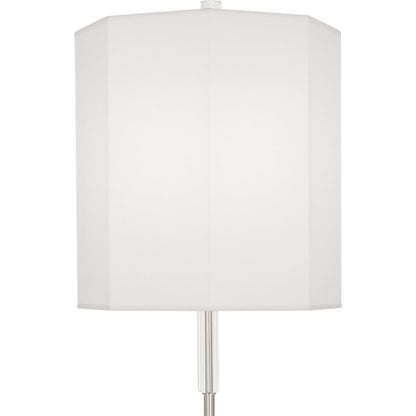 Robert Abbey  Kate Floor Lamp in Polished Nickel Finish with Clear Crystal Accents AW07