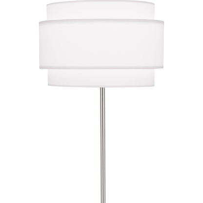 Robert Abbey  Decker Floor Lamp in Polished Nickel Finish AW133