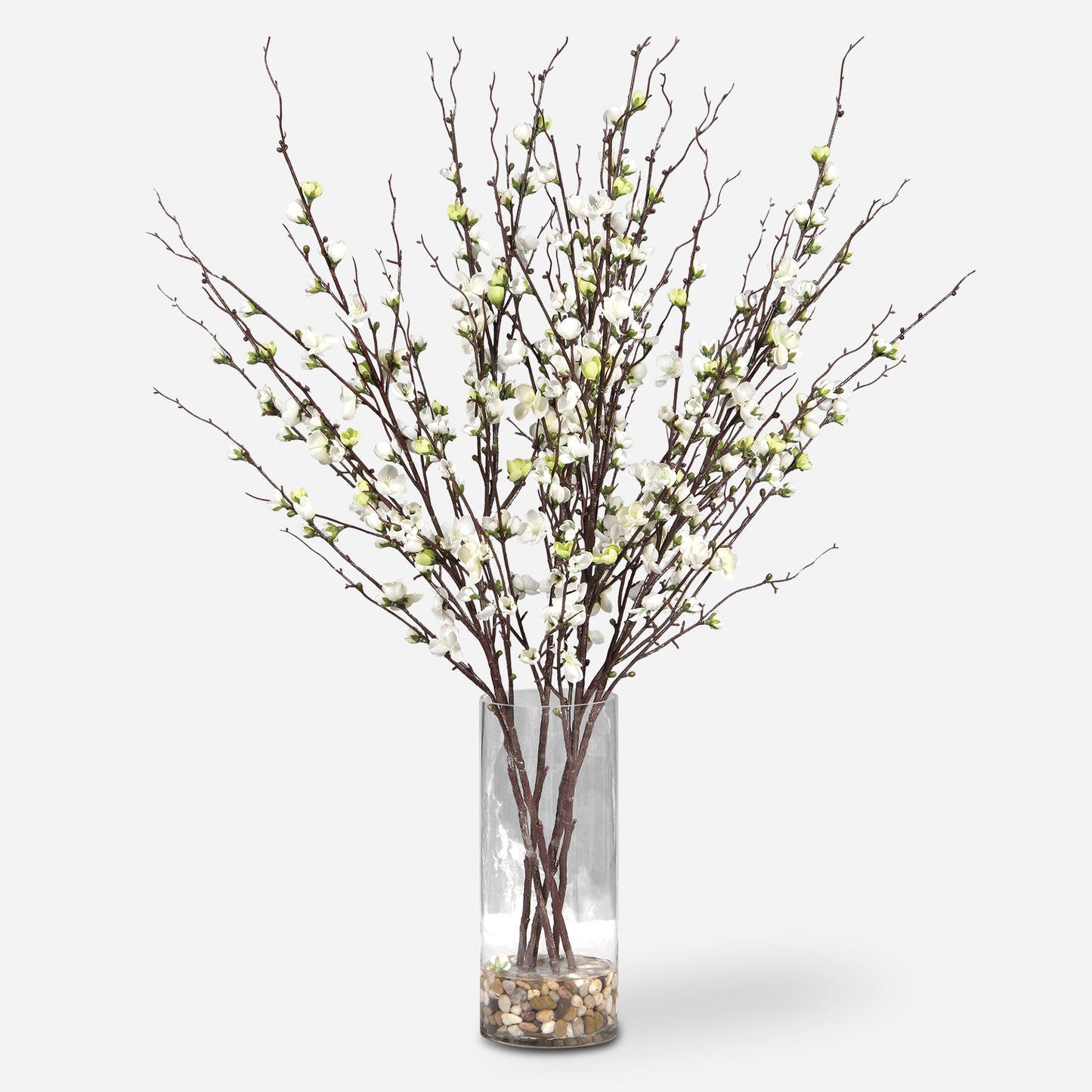 Uttermost Quince Blossoms Silk Centerpiece 60128