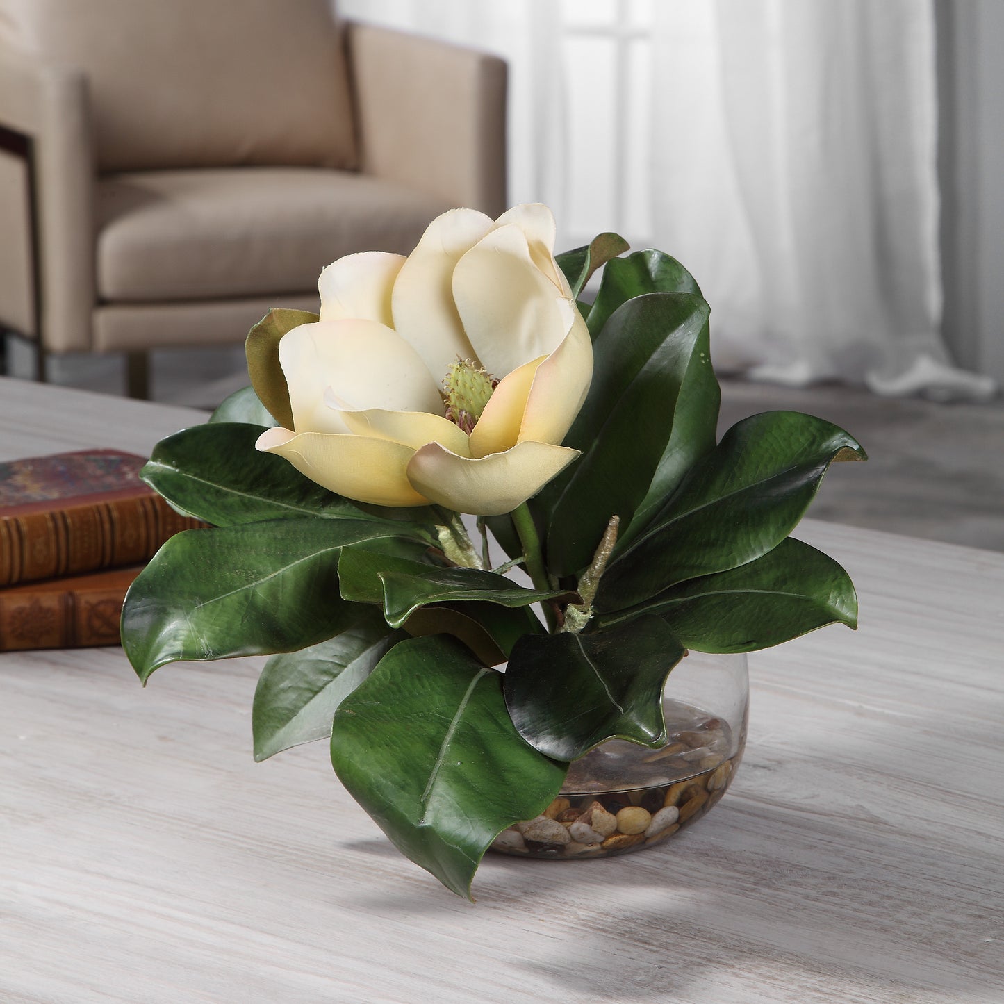 Uttermost Celia Silk Magnolia Accent 60144