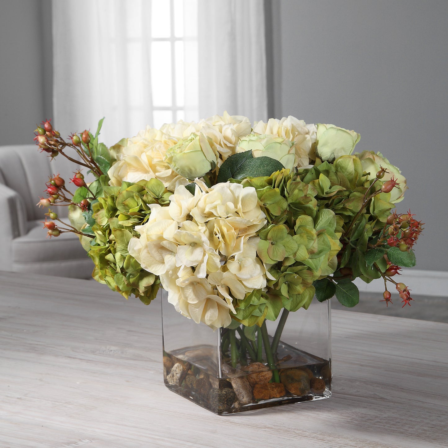 Uttermost Cecily Hydrangea Bouquet 60155