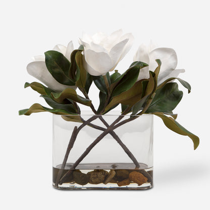 Uttermost Middleton Magnolia Flower Centerpiece 60186