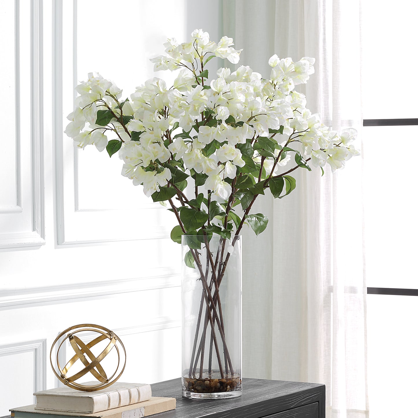 Uttermost Antiparos Bougainvillea Centerpiece 60218