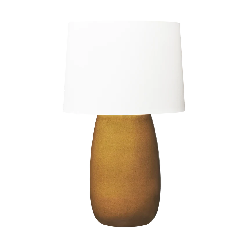 Visual Comfort Studio Barbara Barry Roma Table Lamp in Olive BT1081OL1