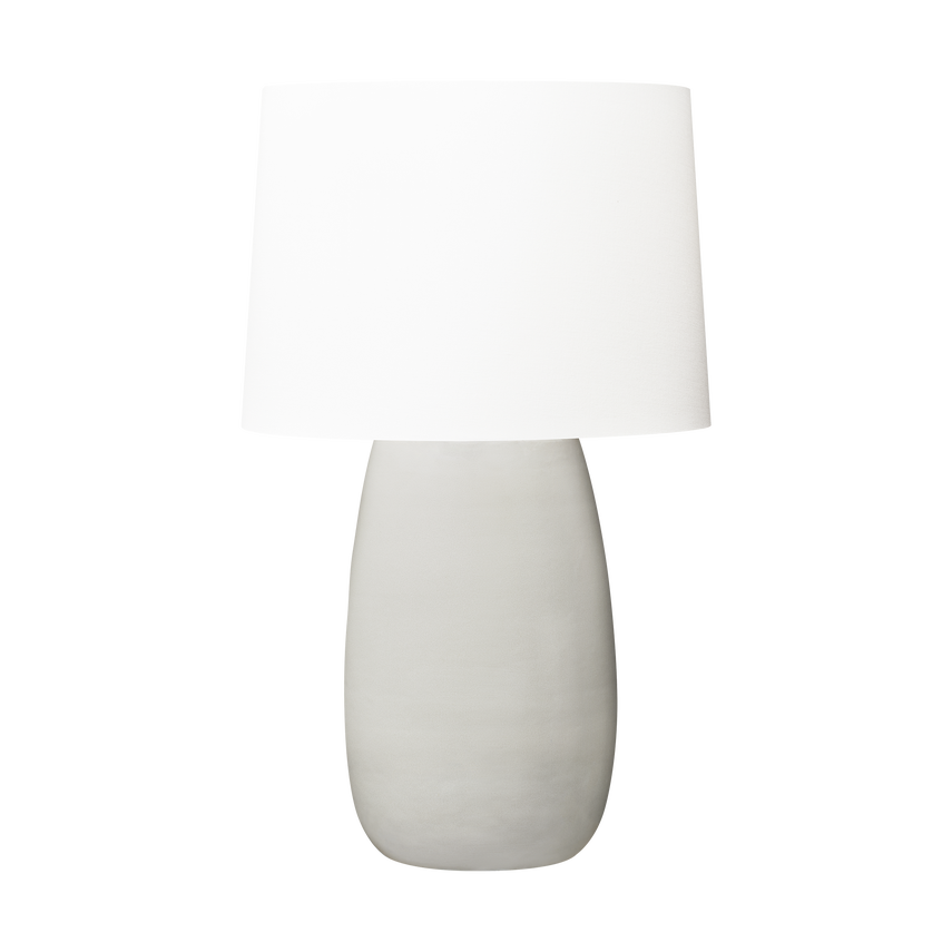 Visual Comfort Studio Barbara Barry Roma Table Lamp in Shellish Grey BT1081SHG1