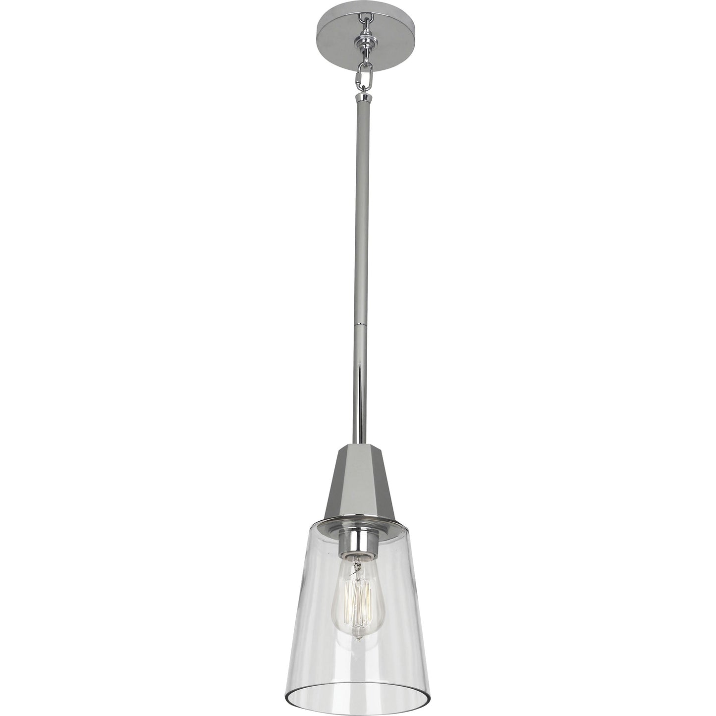 Robert Abbey  Wheatley Pendant in POLISHED CHROME FINISH C257C