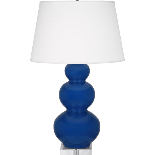 Robert Abbey  Cobalt Triple Gourd Table Lamp CT43X