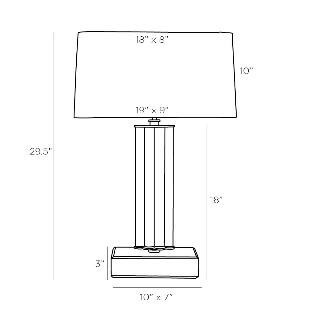 Arteriors Home Eckart Lamp The Jay Jeffers Collection DJ49003-154