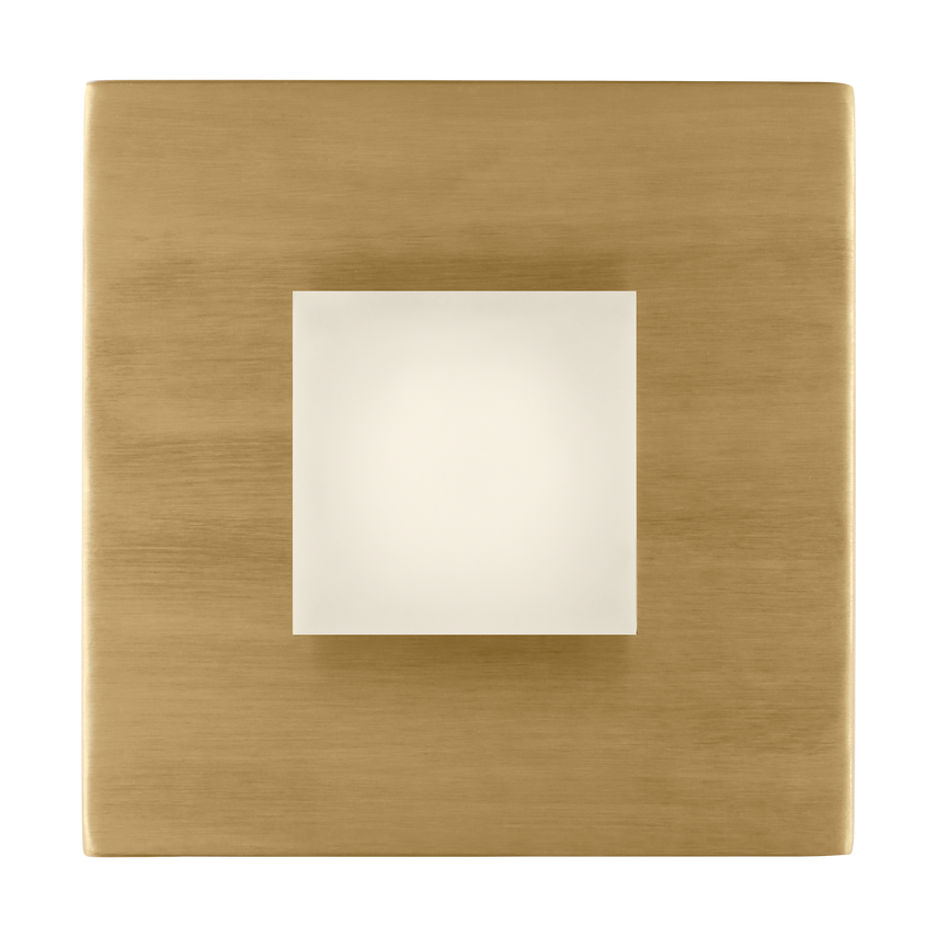 Visual Comfort Studio Drew & Jonathan Scott Brander Small Sconce in Satin Brass DJV1041SB-L1