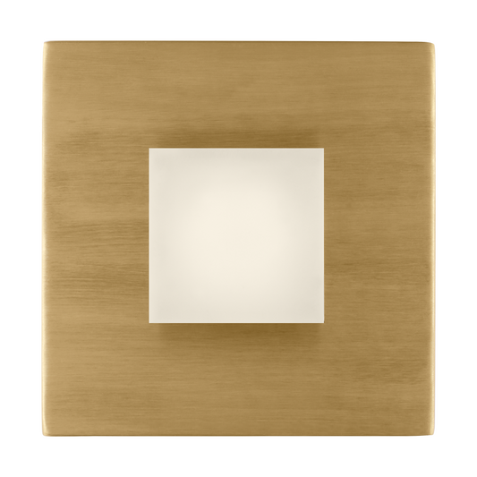 Visual Comfort Studio Drew & Jonathan Scott Brander Small Sconce in Satin Brass DJV1041SB-L1