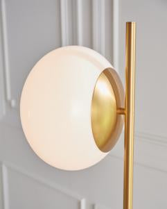 Visual Comfort Studio Ellen DeGeneres Lune Floor Lamp in Burnished Brass ET1361BBS1