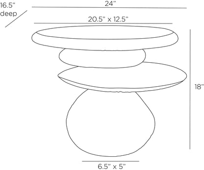 Arteriors Home Felicia Outdoor Accent Table FAS13