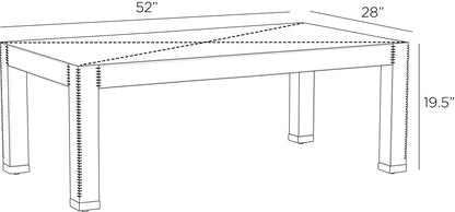 Arteriors Home Hidalgo Cocktail Table FCI22