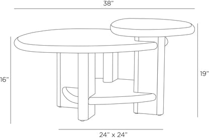 Arteriors Home Forney Coffee Table FCS15