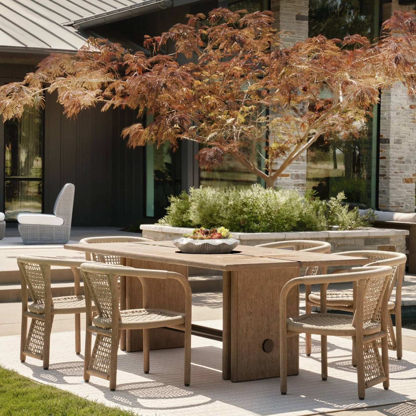 Arteriors Home Dominic Outdoor Dining Table FDS13