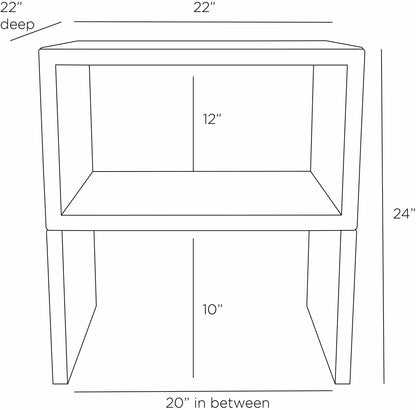 Arteriors Home Talcon End Table FEI07