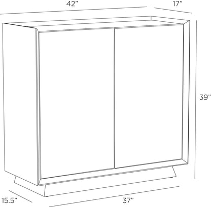 Arteriors Home Hudson Cabinet FNS16