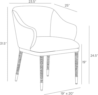 Arteriors Home Hershel Dining Chair FRI21