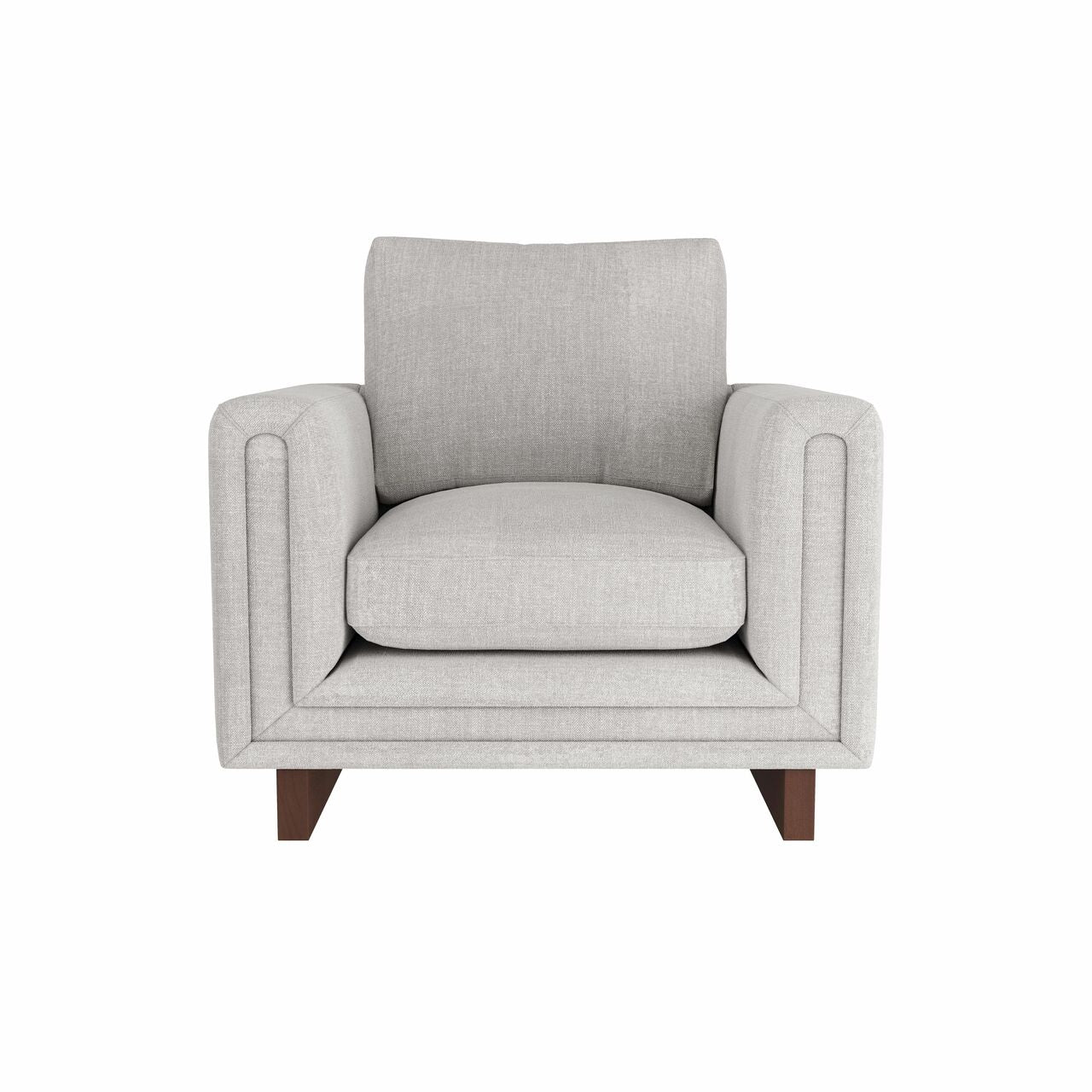 Arteriors Home Lovell Chair Oyster Linen Dark Walnut FRU02