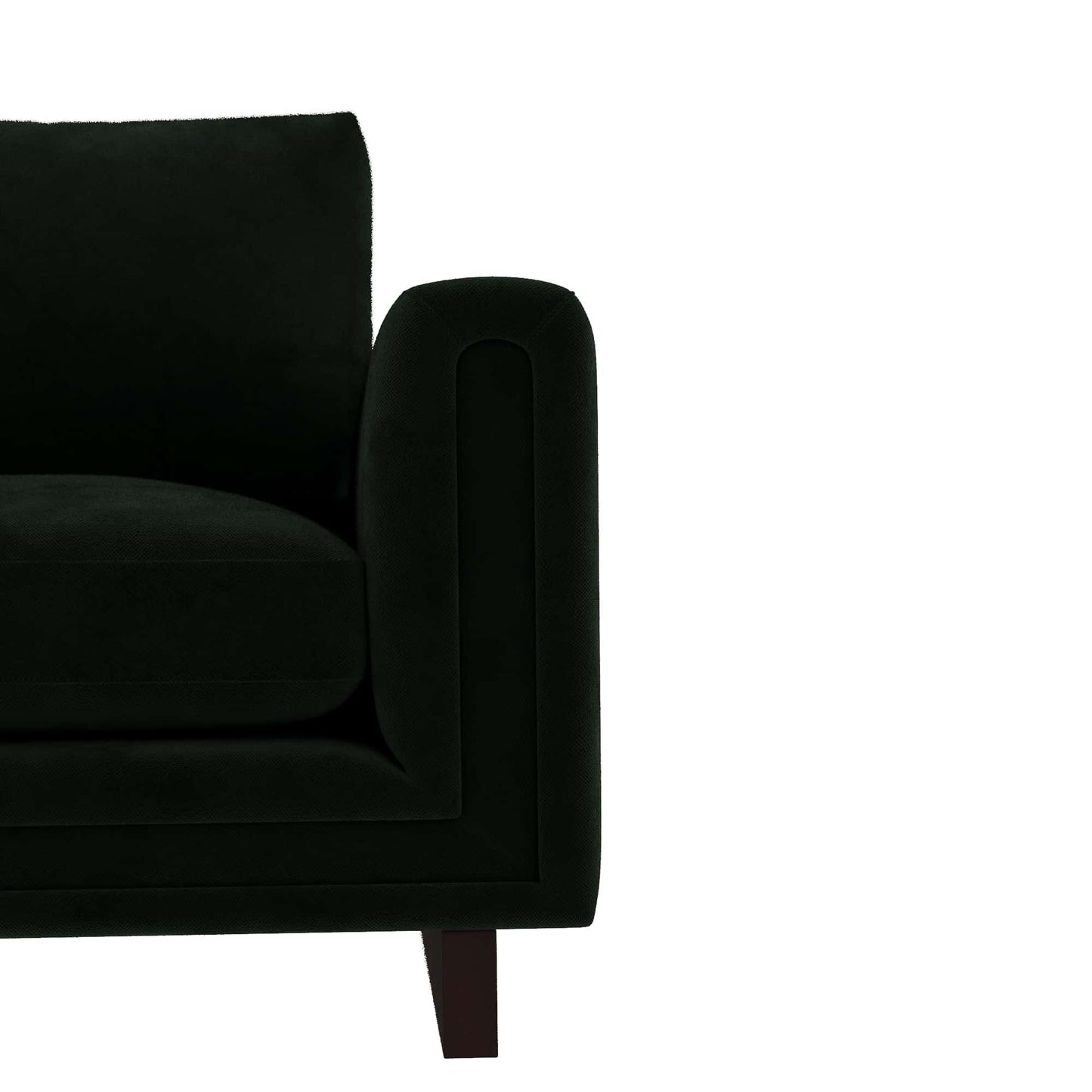 Arteriors Home Lovell Chair Forest Velvet Dark Walnut FRU03