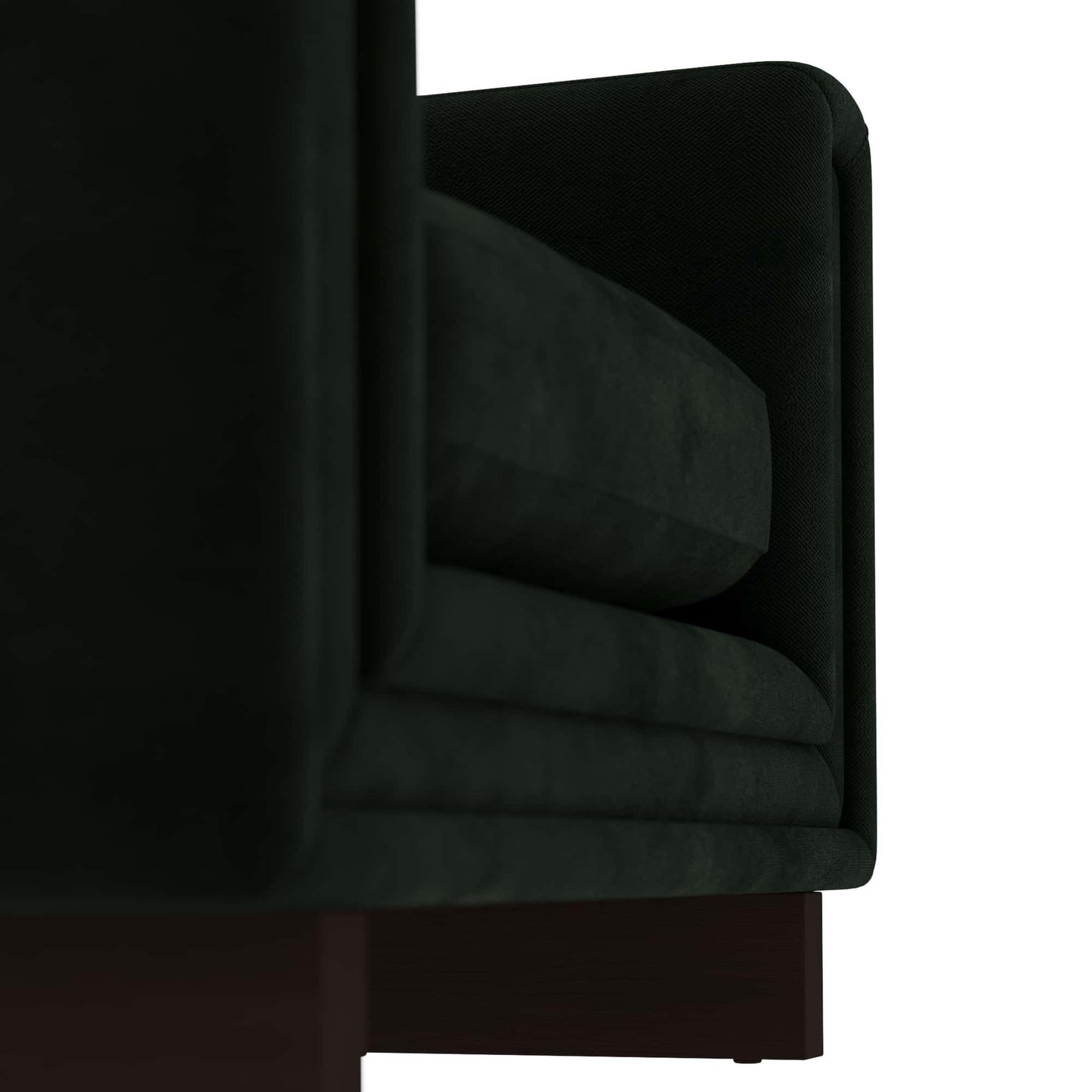 Arteriors Home Lovell Chair Forest Velvet Dark Walnut FRU03