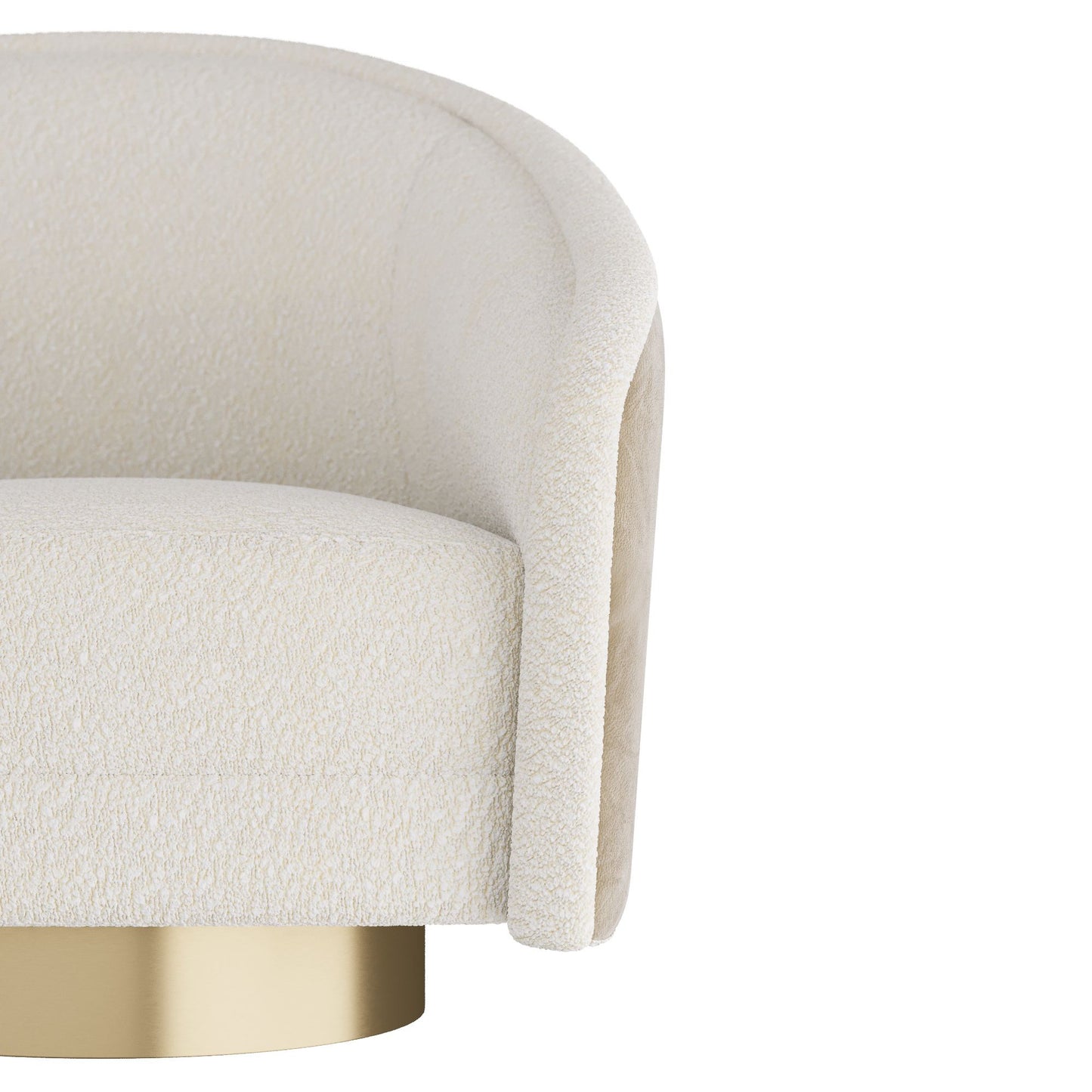 Arteriors Home Aljona Swivel Chair FRU05