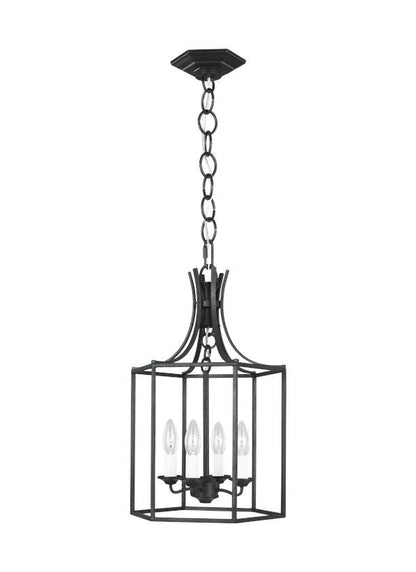 Visual Comfort Studio Alexa Hampton Bantry House Small Lantern in Smith Steel AC1004SMS