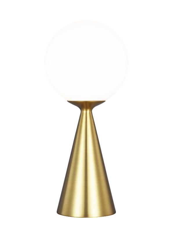 Visual Comfort Studio AERIN Galassia Table Lamp in Burnished Brass AET1021BBS1