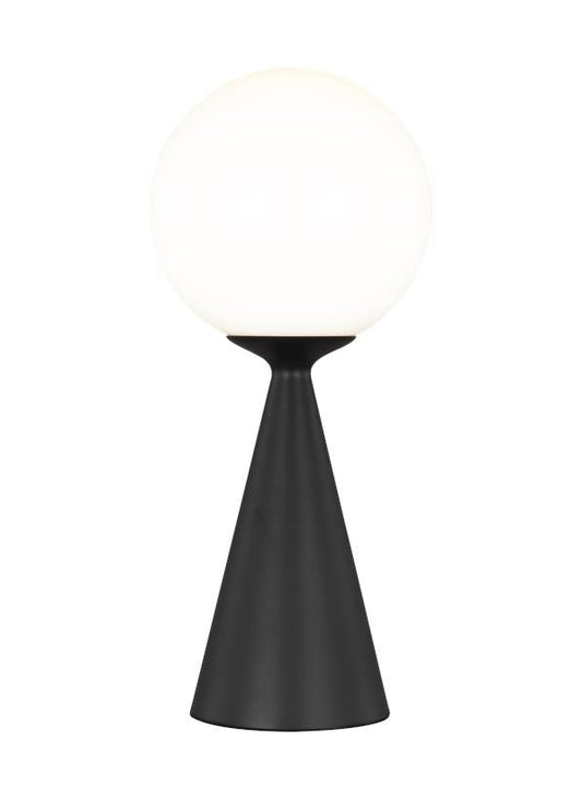 Visual Comfort Studio AERIN Galassia Table Lamp in Midnight Black AET1021MBK1