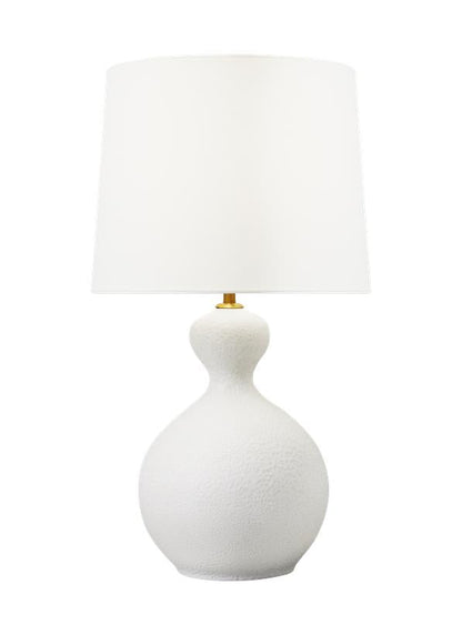 Visual Comfort Studio AERIN Antonina Table Lamp in Marion White AET1061MRW1