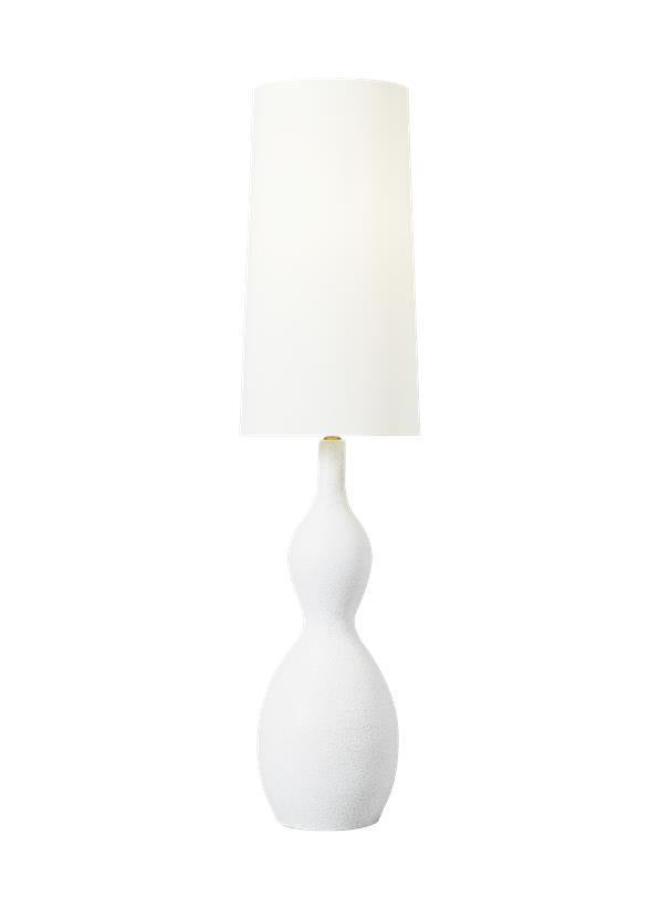 Visual Comfort Studio AERIN Antonina Floor Lamp in Marion White AET1081MRW1