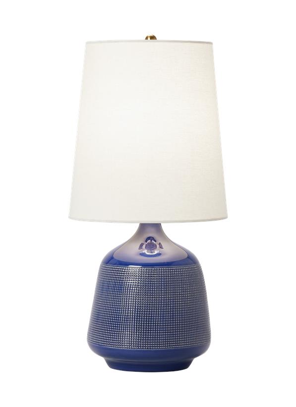 Visual Comfort Studio AERIN Ornella Small Table Lamp in Blue Celadon AET1141BCL1