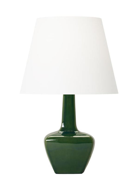 Visual Comfort Studio AERIN Diogo Large Table Lamp in Green AET1161GRN1