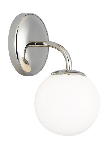 Visual Comfort Studio AERIN Galassia One Light Vanity in Polished Nickel AEV1011PN