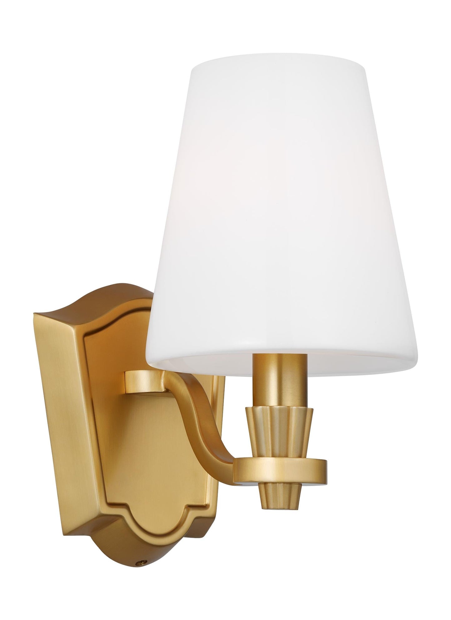 Visual Comfort Studio Alexa Hampton Paisley One Light Vanity in Burnished Brass AV1001BBS