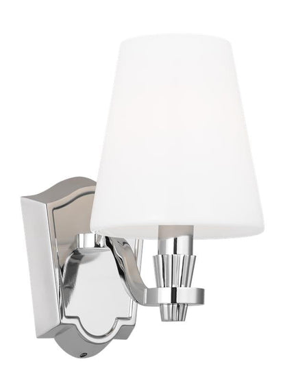 Visual Comfort Studio Alexa Hampton Paisley One Light Vanity in Polished Nickel AV1001PN