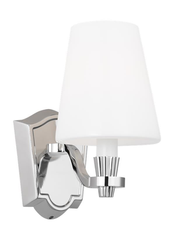 Visual Comfort Studio Alexa Hampton Paisley One Light Vanity in Polished Nickel AV1001PN