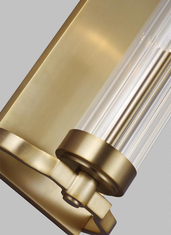 Visual Comfort Studio Alexa Hampton Demi Sconce in Burnished Brass AW1041BBS