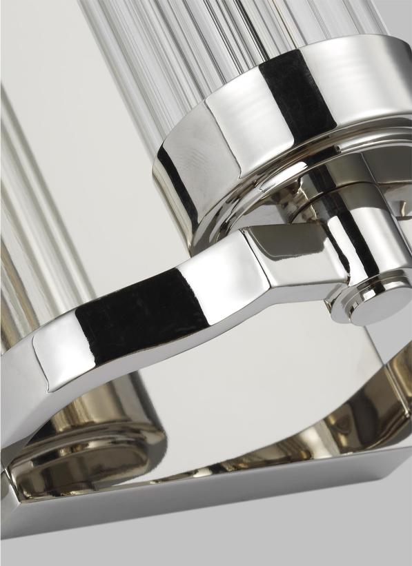 Visual Comfort Studio Alexa Hampton Demi Sconce in Polished Nickel AW1041PN