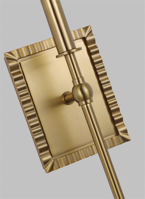 Visual Comfort Studio Alexa Hampton Baxley Sconce in Burnished Brass AW1051BBS