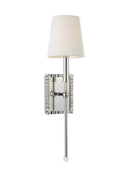 Visual Comfort Studio Alexa Hampton Baxley Sconce in Polished Nickel AW1051PN