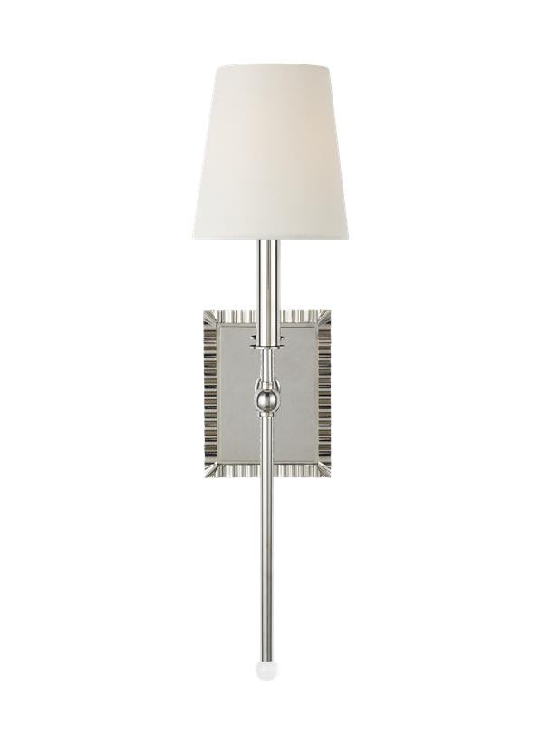 Visual Comfort Studio Alexa Hampton Baxley Sconce in Polished Nickel AW1051PN