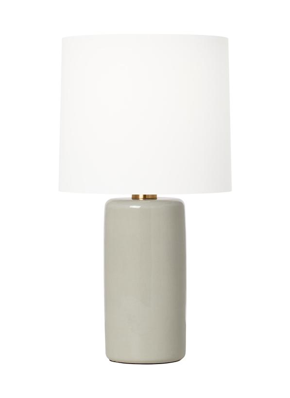 Visual Comfort Studio Barbara Barry Shanghai Table Lamp in Shellish Grey BT1101SHG1