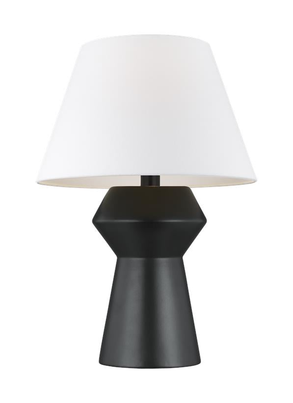 Visual Comfort Studio Chapman & Myers Abaco Inverted Table Lamp in Coal CT1061COLAI1