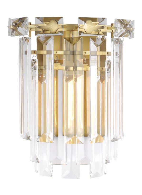 Visual Comfort Studio Chapman & Myers Arden Sconce in Burnished Brass CW1061BBS