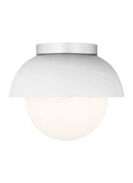 Visual Comfort Studio Drew & Jonathan Hyde Medium Ceiling Flush Mount in Matte White DJF1011MWT