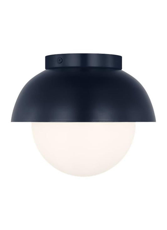 Visual Comfort Studio Drew & Jonathan Hyde Medium Ceiling Flush Mount in Navy DJF1011NVY