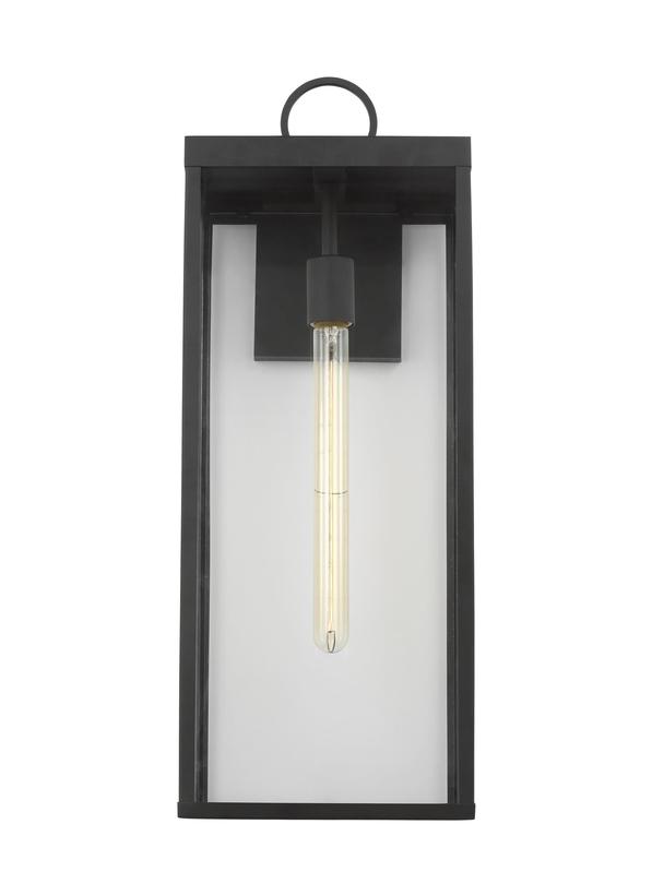 Visual Comfort Studio Drew & Jonathan Scott Howell Extra Large Wall Lantern in Textured Black DJO1031TXB