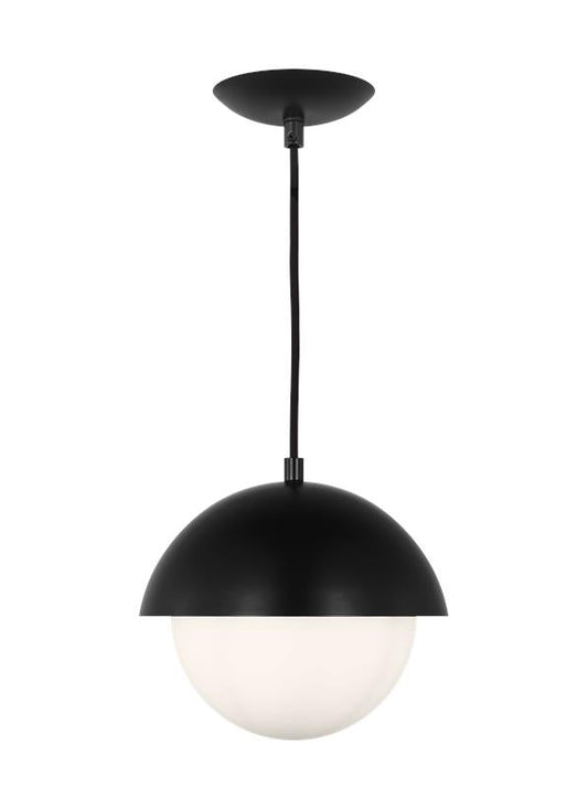 Visual Comfort Studio Drew & Jonathan Hyde Small Pendant in Midnight Black DJP1021MBK