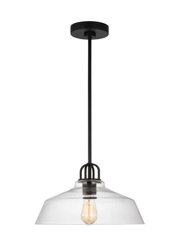 Visual Comfort Studio Drew & Jonathan Scott Payton Small Pendant in Midnight Black DJP1121MBK